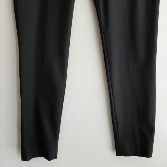 KIT & ACE Classic Slim Leg Flat Front Dress Pants Black Sz 32 - Picture 3 of 12